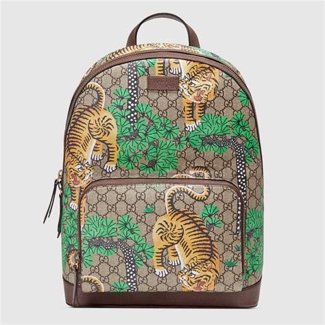 gucci bengal gg supreme backpack replica|gucci bag interior tag.